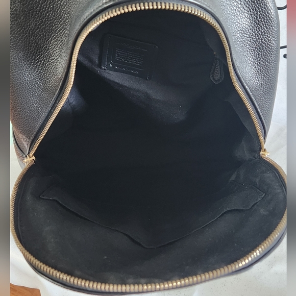 Coach F38288 Charlie Pebble Leather Backpack. - Picture 11 of 15